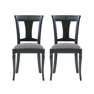 Ensemble de 2 chaises d'appoint Kizzie