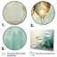 Emerald Champagne Golden Glass - Champagne, art mural sur toile 4 pièces-902900802