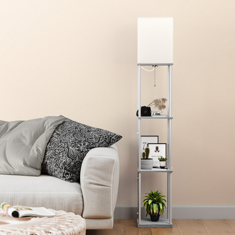 Lampe sur pied colonne 63 "Oriyan