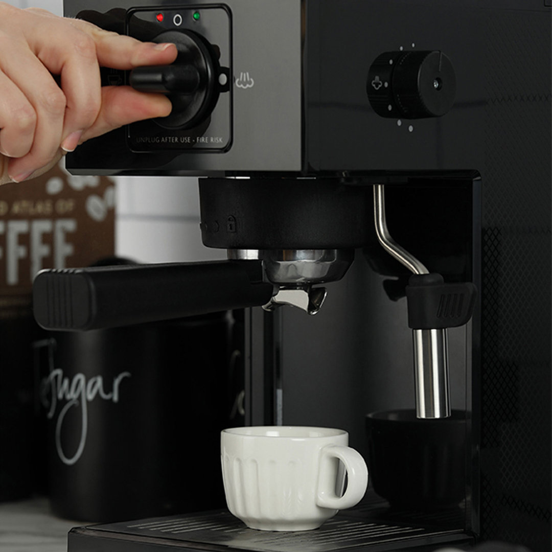 Espresso Coffee Machine Black