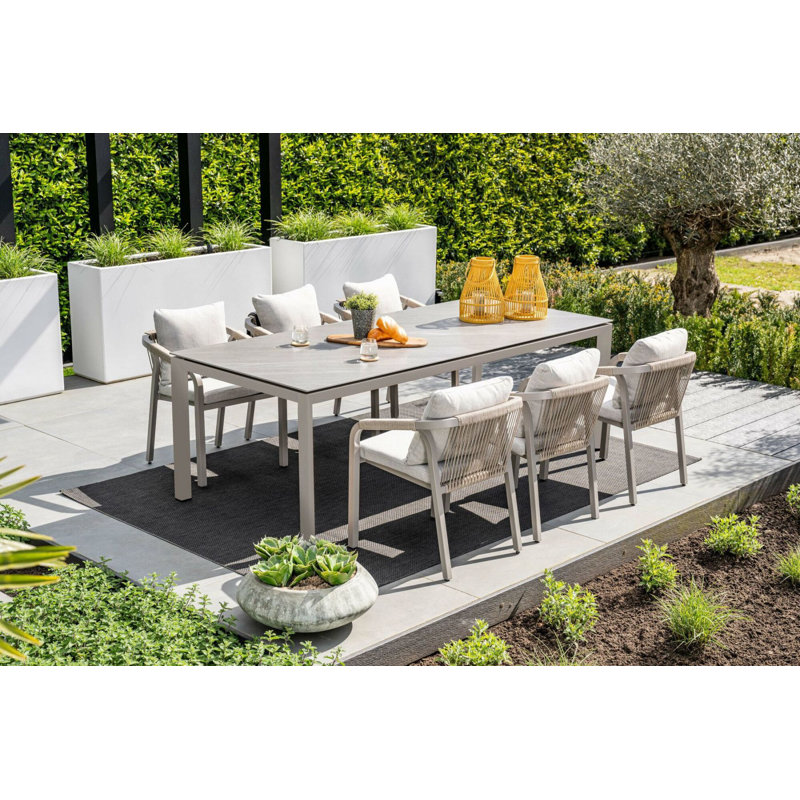 Domingo 6 Seater with Bladen Dining Chairs
