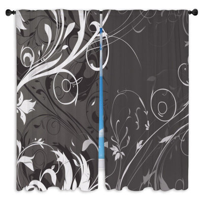 Paire de rideaux obscurcissant en polyester Kiyoto
