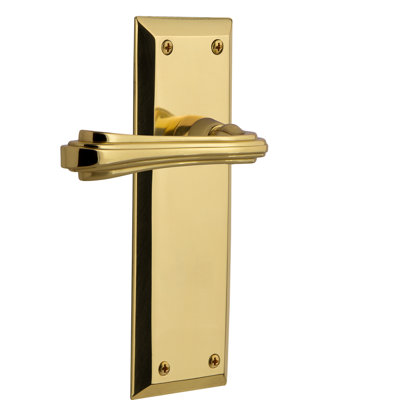 New York Plate Double Dummy with Fleur Lever