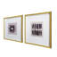 Art mural 23,5 "X 23,5" Grace Agate