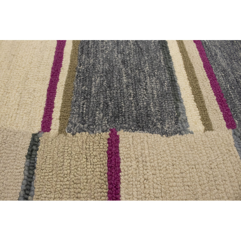 Tapis oriental multicolore moderne 5 x 8