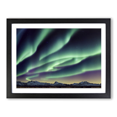 Spirited Northern Lights - Single Picture Frame Print