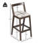 Tabouret en bois d'hévéa-118472608