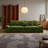 Green Chenille Upholstered Sofa