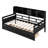 -colored Daybed With Strong Wood Construction, Two Drawers, And Bedside Shelf Twin Size In , Solid Slats Functional Storage For Your Home-355514894-355514892