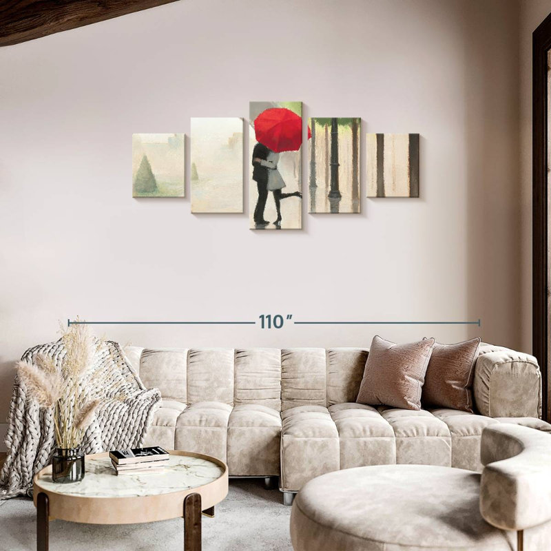 Paris Romance I, 34" H x 74" W