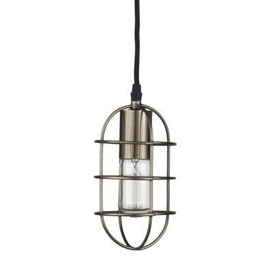 Luminaire suspendu géométrique 1 lumières simple Ione