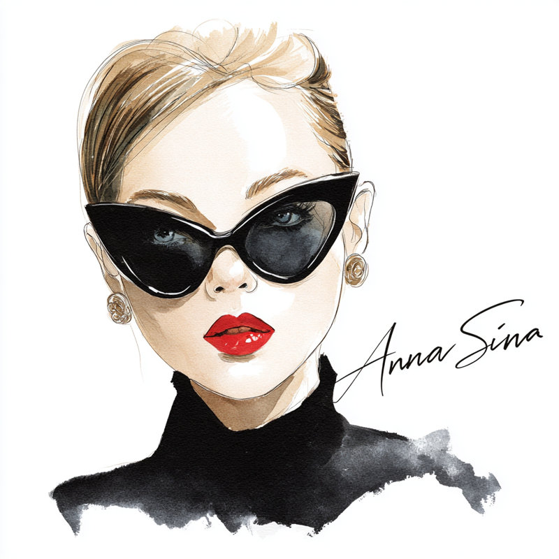 Art mural sur toile Cat Eye Glam, H 30 po x l 30 po