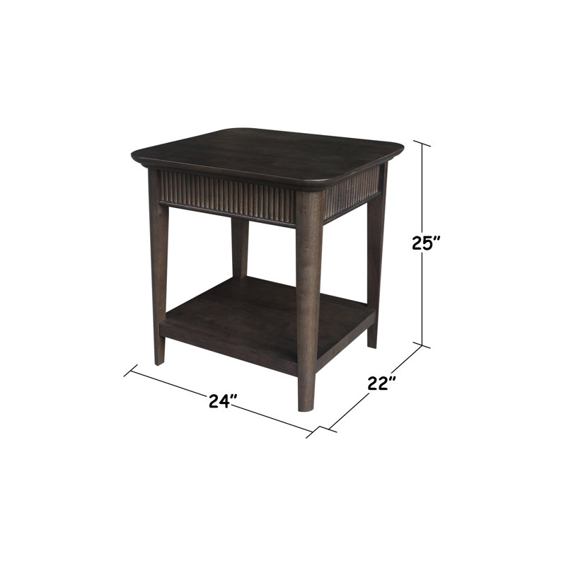 Table de bout Haven, Charbon
