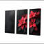 Glaude - Ensemble de décoration murale poinsettias-107196513-107196518