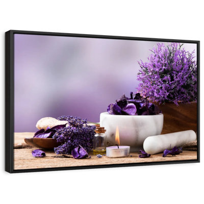 «Calming Lavender», reproduction sur toile