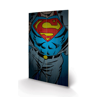 DC Comics Superman Torso Graphic Art Print