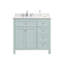 Ensemble de meuble-lavabo sur pied simple 36 po avec comptoir et lavabo Juniper-1145960667
