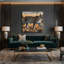 «Cats Savannah Brown», art mural sur toile-484899074