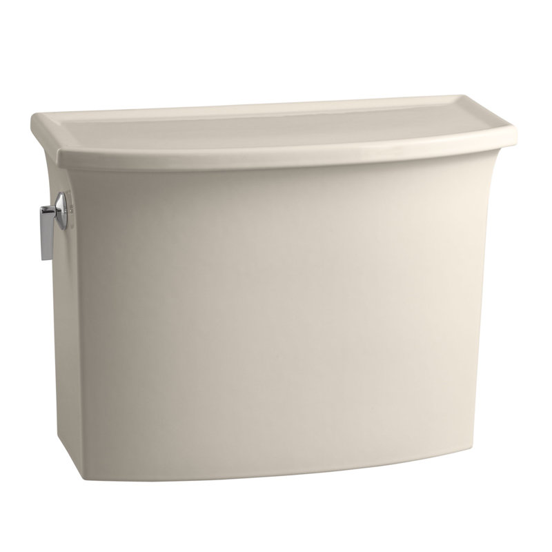 Archer 1.28 GPF Toilet Tank, Rose tendre