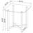 Linda Chrome 3-piece Coffee Table Set