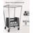 Laundry Basket With Wheels, 34.3 Gallons (130 L) Rolling Laundry Hamper With Removable Bag, Heavy-Duty Steel Frame1-1162771478