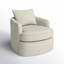Mills Swivel Barrel Chair-200100877