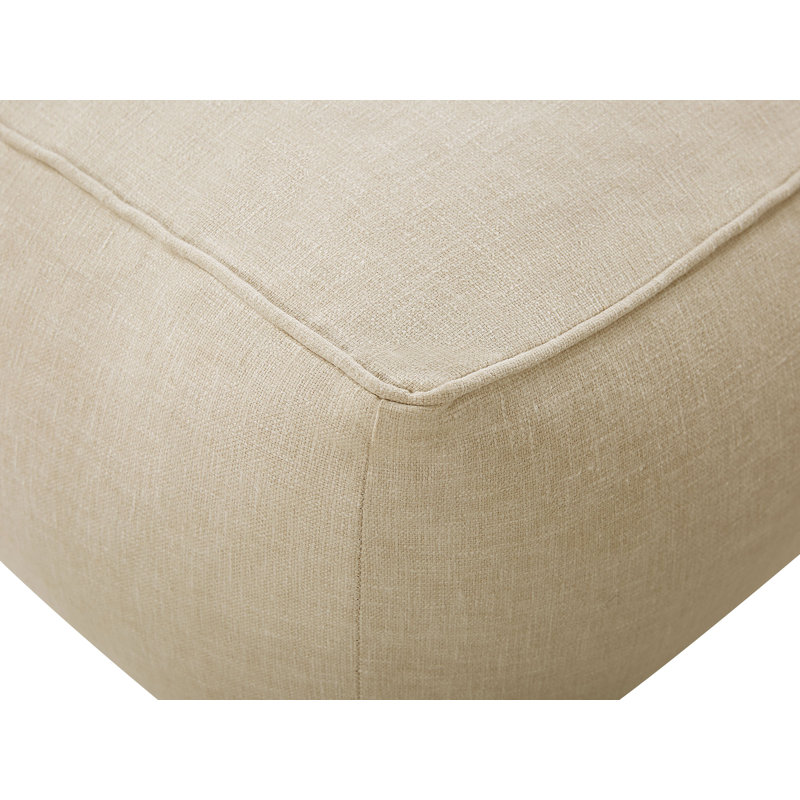 Domari 50cm Wide Square Pouf Ottoman