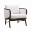 Ensemble de 2 chaises d'appoint en tissu Sherpa