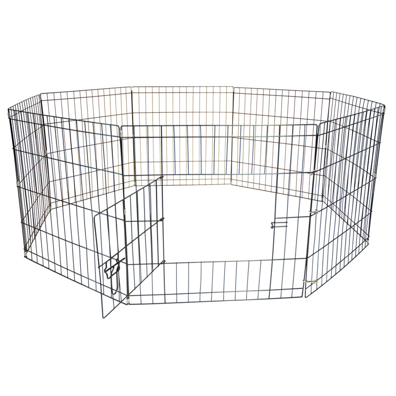 Disdier 24'' H Panel Metal Exercise Pen
