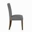 Ensemble de 2 chaises de salle à manger rembourrées avec dossier clouté et garniture cloutée-1048110253