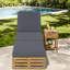 Chaises longues de patio Position, en bois d'acacia massif, ensemble moderne en teck pour piscine