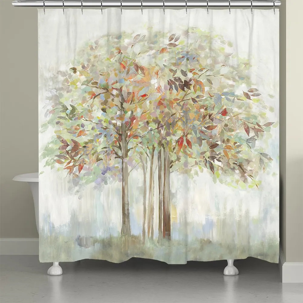 Aarzish Nature's Melody Shower Curtain Red Barrel Studio® 