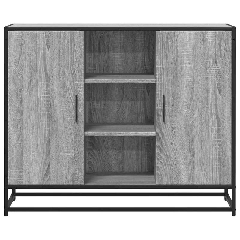 92cm Sideboard, Grey Sonoma