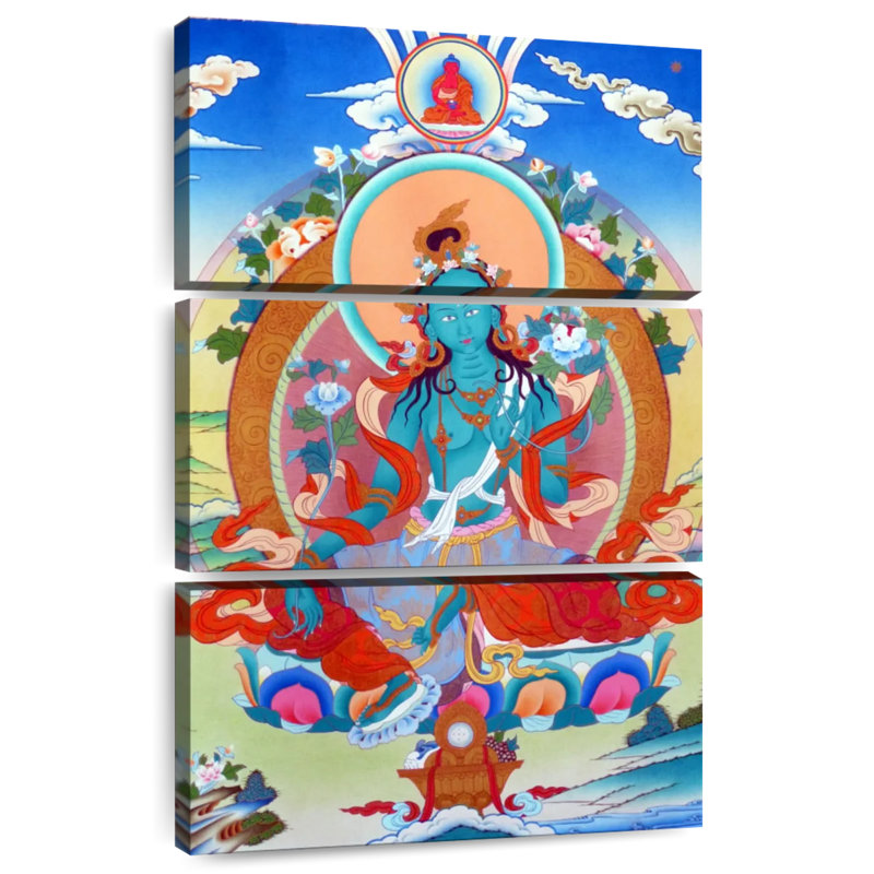 Adella Thangka tibétain