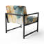Chaise d'appoint rembourrée Teal-746898175
