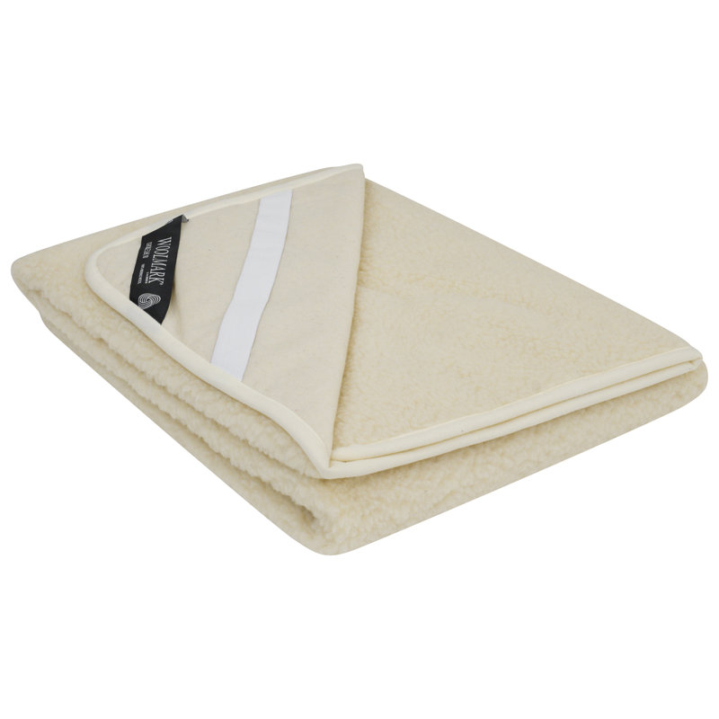1cm Wool Mattress Topper, 160 x 200cm
