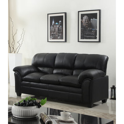 Mikaela 80'' Faux Leather Sofa