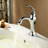 Single-handle Bathroom Faucet with Drain Assembly