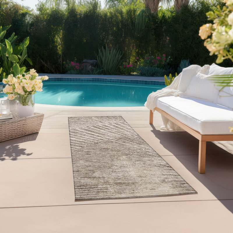 Tapis intérieur / extérieur Altair, Tapis de couloir 2 pi 3 po x 7 pi 6 po