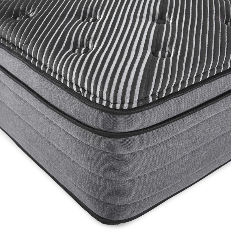 15-Inch Ultra-Plush Queen Mattress With Ice-Cooling Cover, Copper-Gel-Silver-Graphite Infused Memory Foam, And Edge-Support Coil System For Pressure Relief And Motion Isolation.
