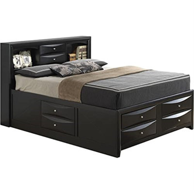 Champetre Bookcase Storage Bed