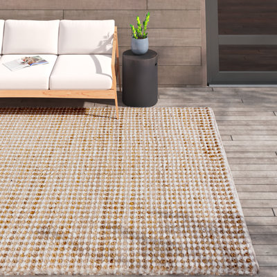 Tapis Trefann Natura 349 en beige / ivoire