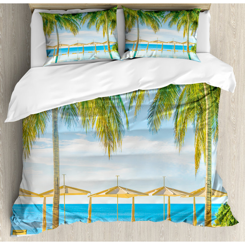 Coastal Polyester Duvet Cover