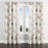 Country Farmhouse Room Darkening Curtains - Vintage Look Farmhouse Teacup Heart Florals Grommet Curtain - 1 Panel-873913318-873913316