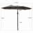 Sermin 15' Rectangular Market Umbrella-1748364364