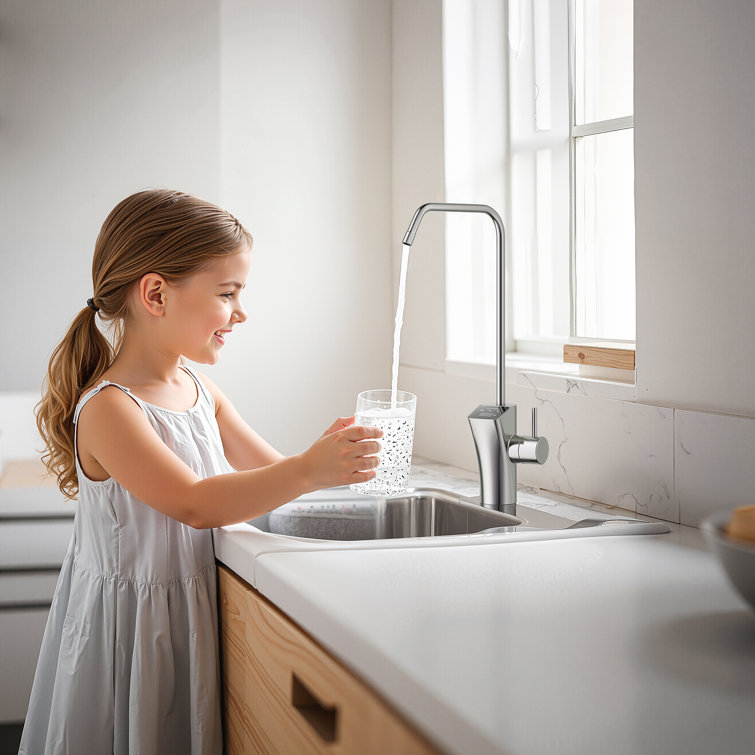 Reverse Osmosis System 800 GPD 8-stage Tankless Under Sink Water Filter System