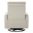  Will Genuine Leather Zero Gravity Swivel Power Recliner with USB Port-114040282