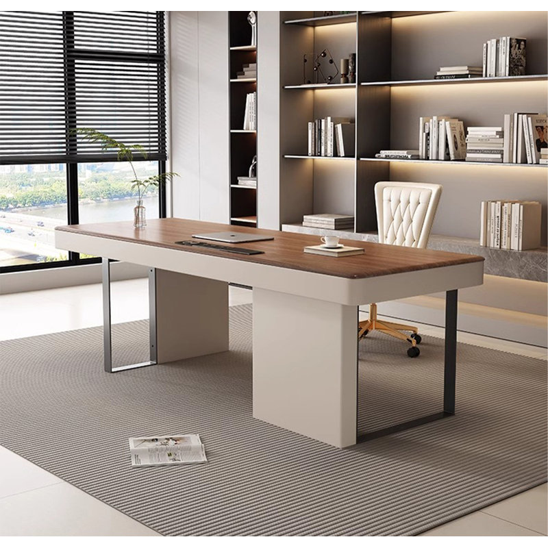 Bureau multifonctionnel haut de gamme moderne, simple et luxueux, H 29,53 po x l 62,99 po x P 27,56 po