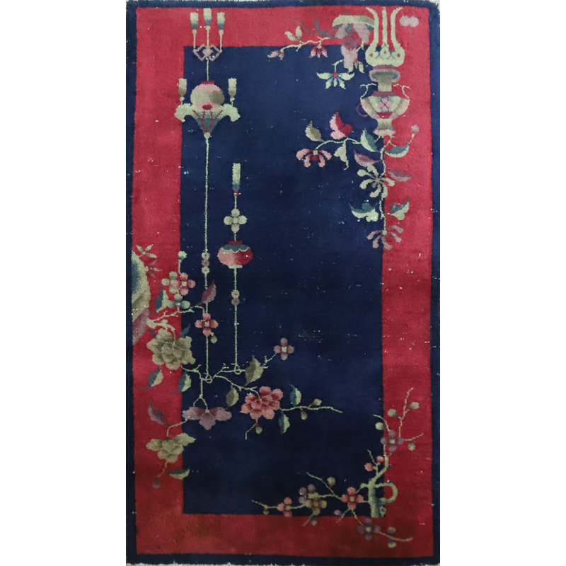 Tapis de couloir chinois Art Deco