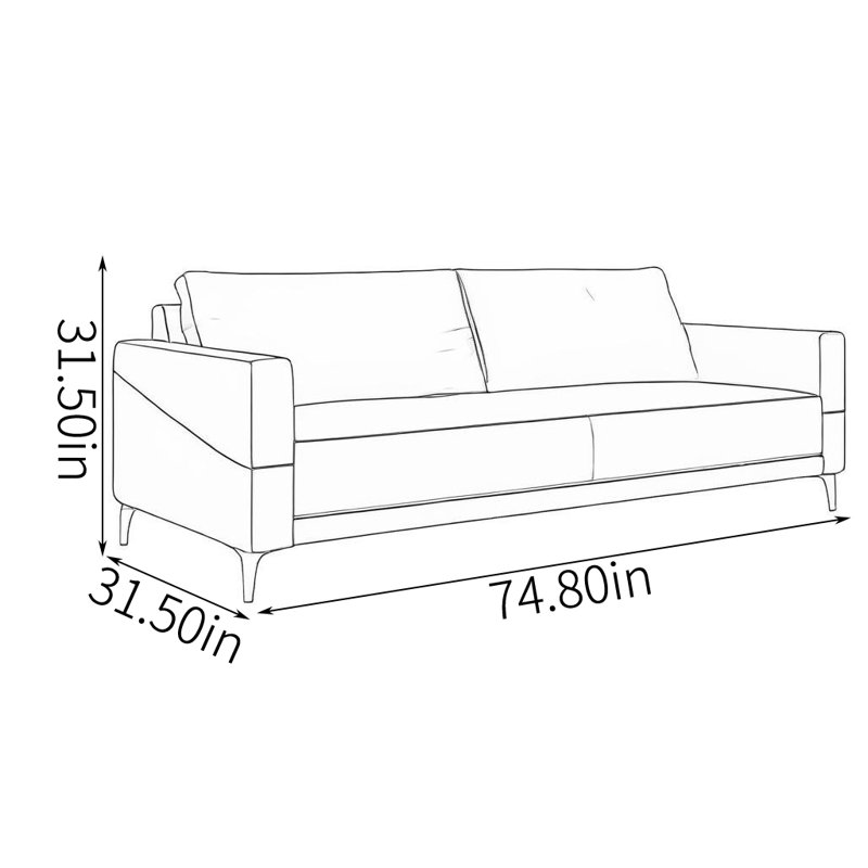 Richell, Dark Grey, 31.5" H x 74.8" W x 31.5" D